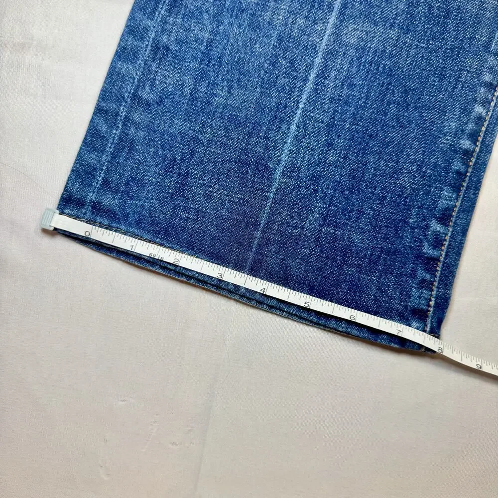 7 For All Mankind Bootcut Jeans Mid Rise Women’s 29 Denim USA Y2K Retro Preppy - Picture 13 of 16